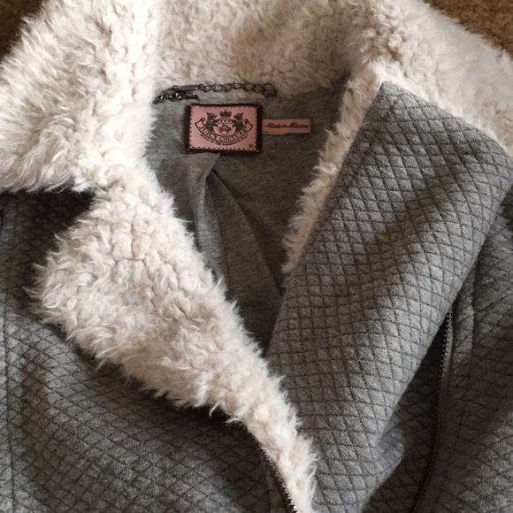 Juicy Couture Comfy Fur Lined Jacket - Picture 4 of 6